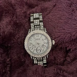 Gorgeous BKE crystal watch